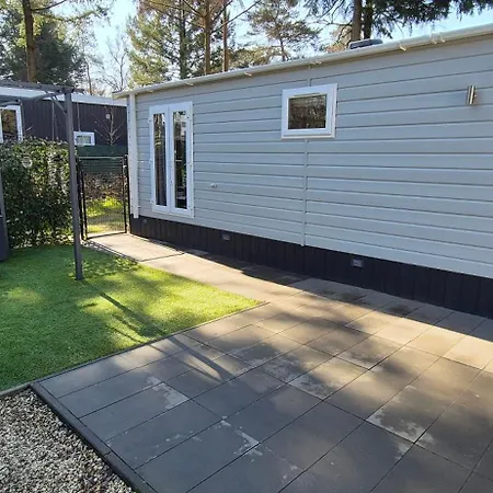Het Veluwse Boshuisje Knus Met Omheinde Tuin Op De Veluwe Chalet