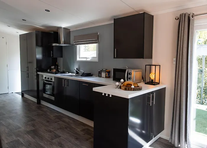 Dağ evi Het Veluwse Boshuisje Hond Welkom In